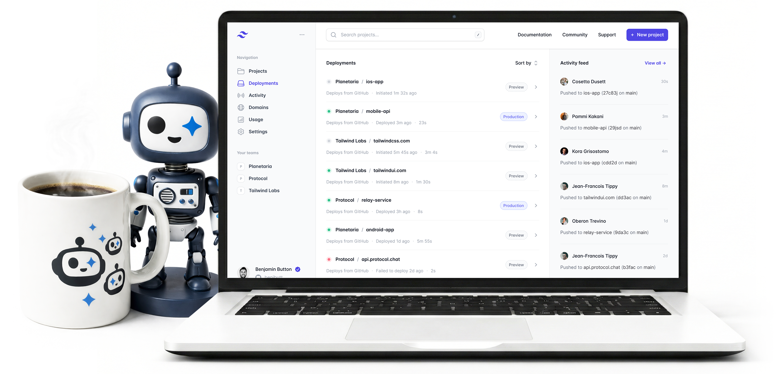 SynthoSuite virtual office interface
